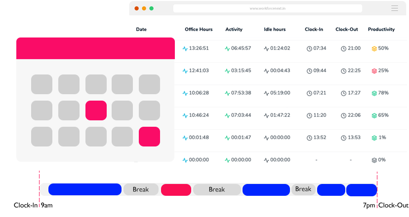 Automatic timesheet software