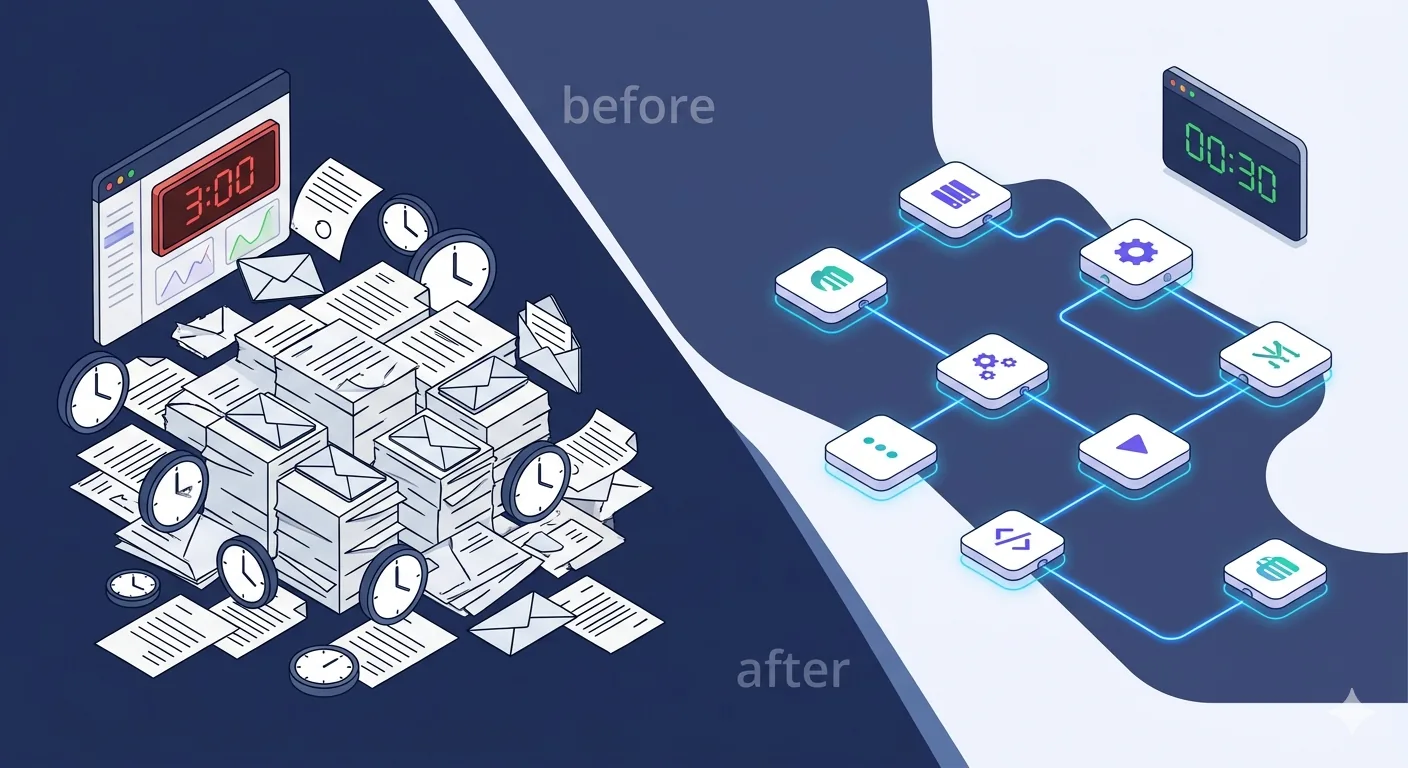 How a 50-Person US Staffing Firm Cut Recruiter Admin from 3 Hours to 30 Minutes with n8n + Claude (Case Study)